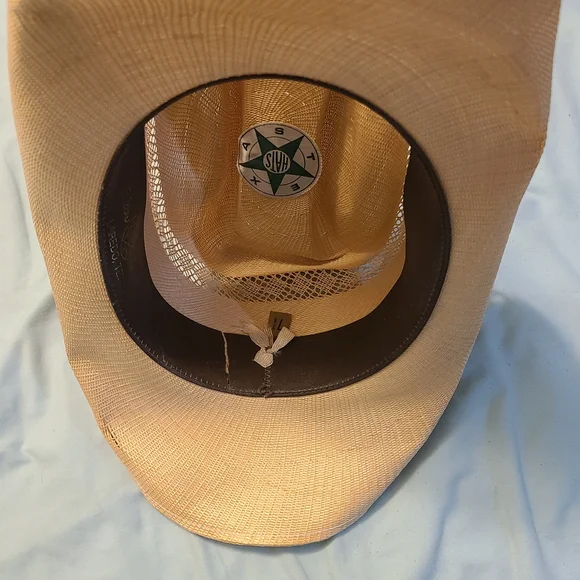 Vintage Texas Hat Co Laredo Texas Cowboy Western HatSize 73/8